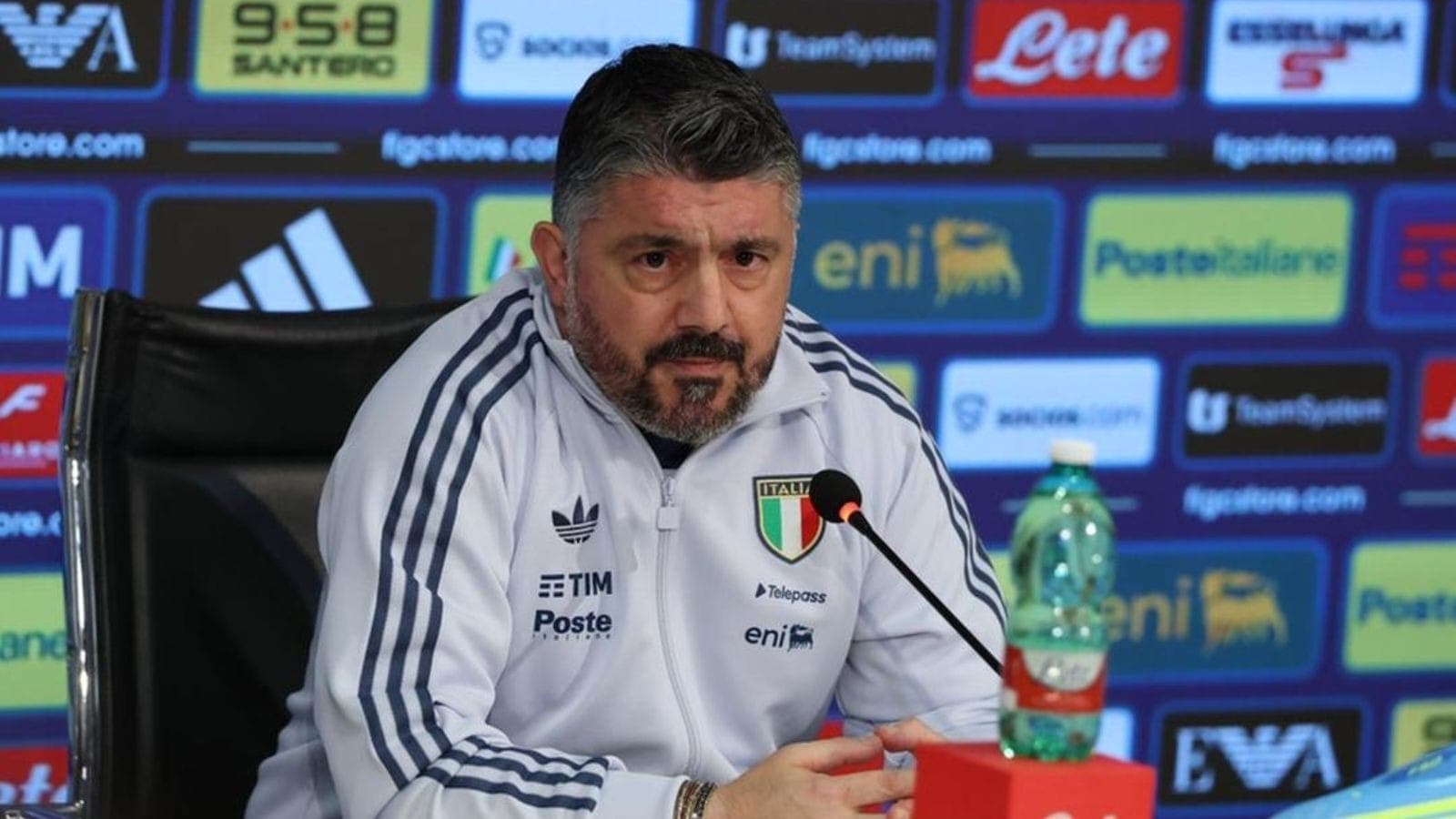 Gattuso, treinador da Seleção da Itália
