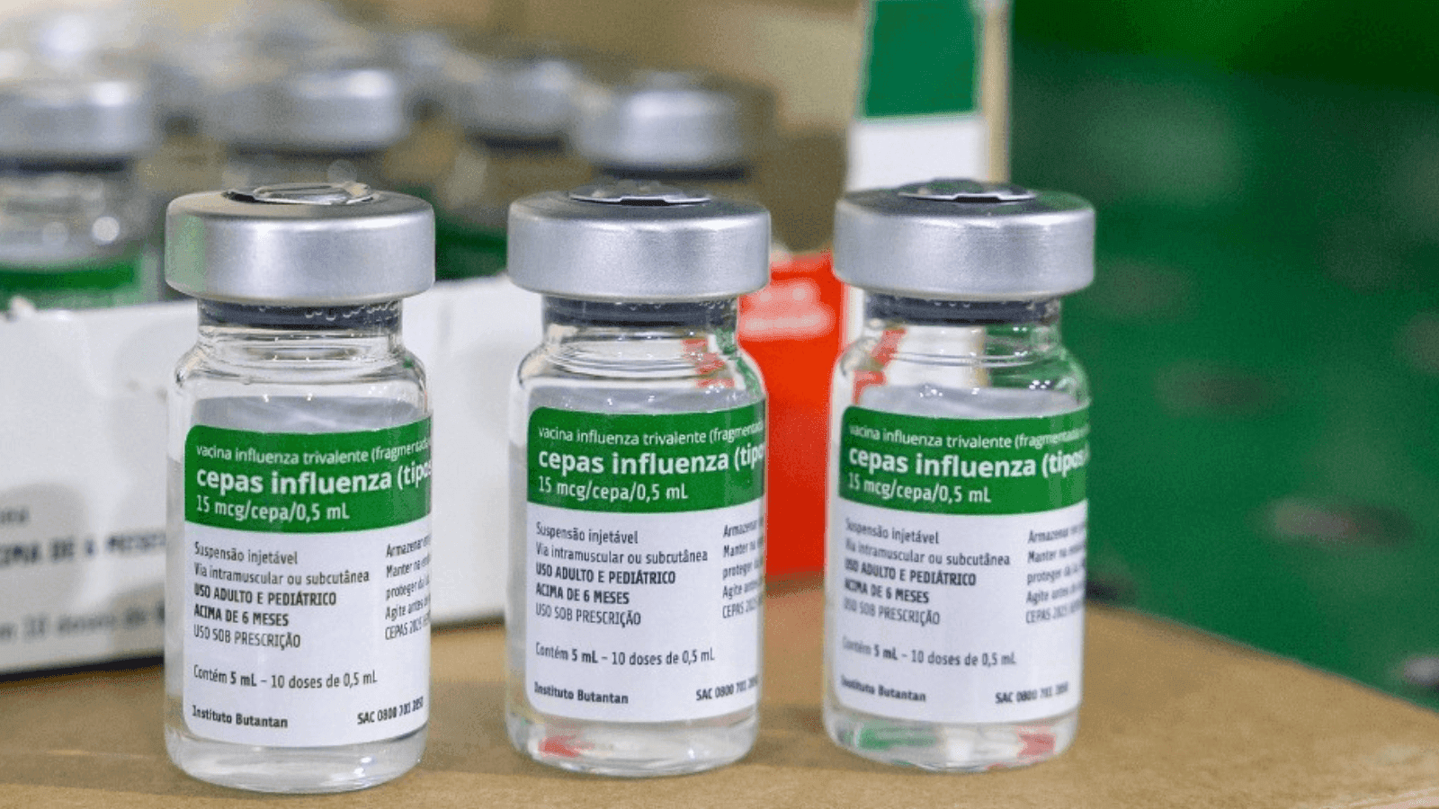 A companha de vacinação é contra a Influenza