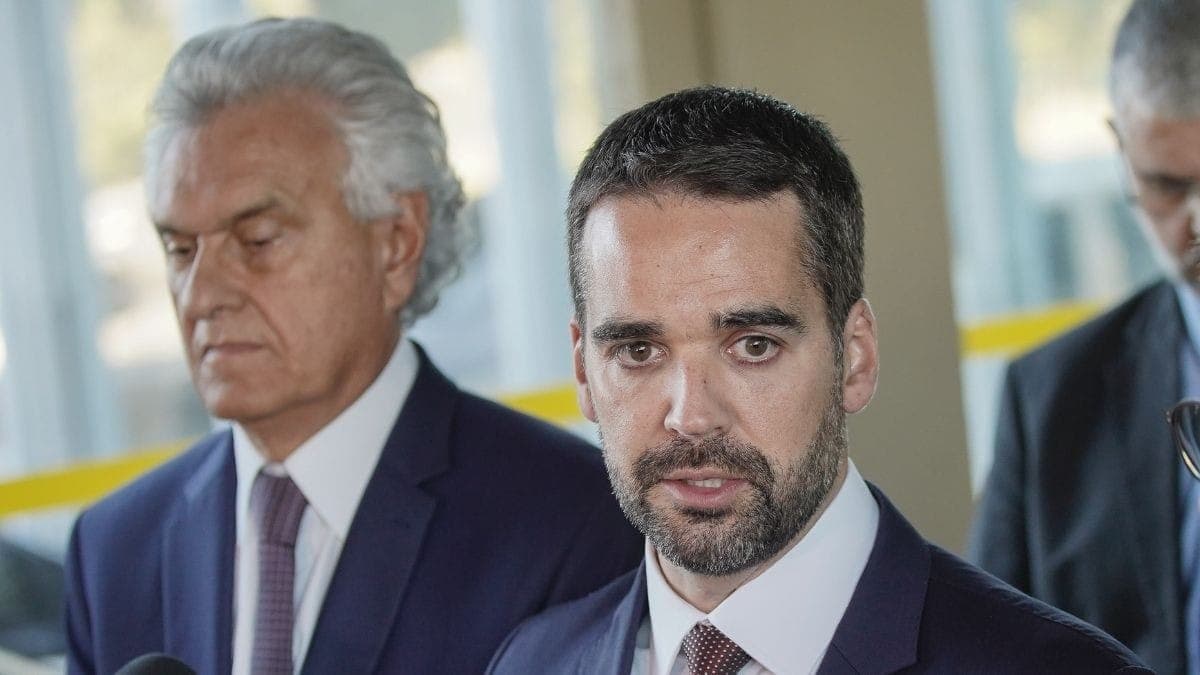 Ronaldo Caiado e Eduardo Leite