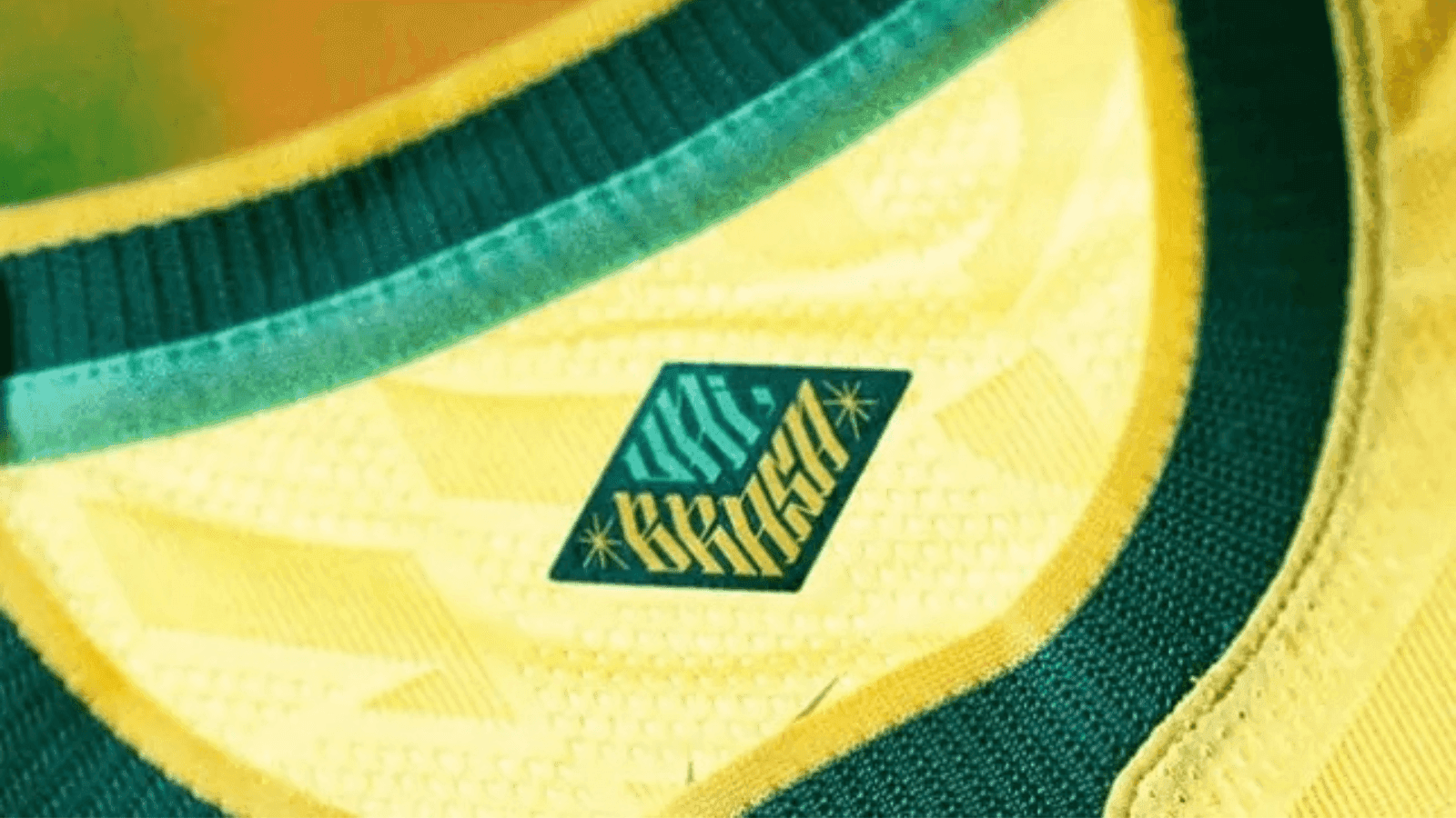"Vai, Brasa" usado na camisa da Seleção Brasileira