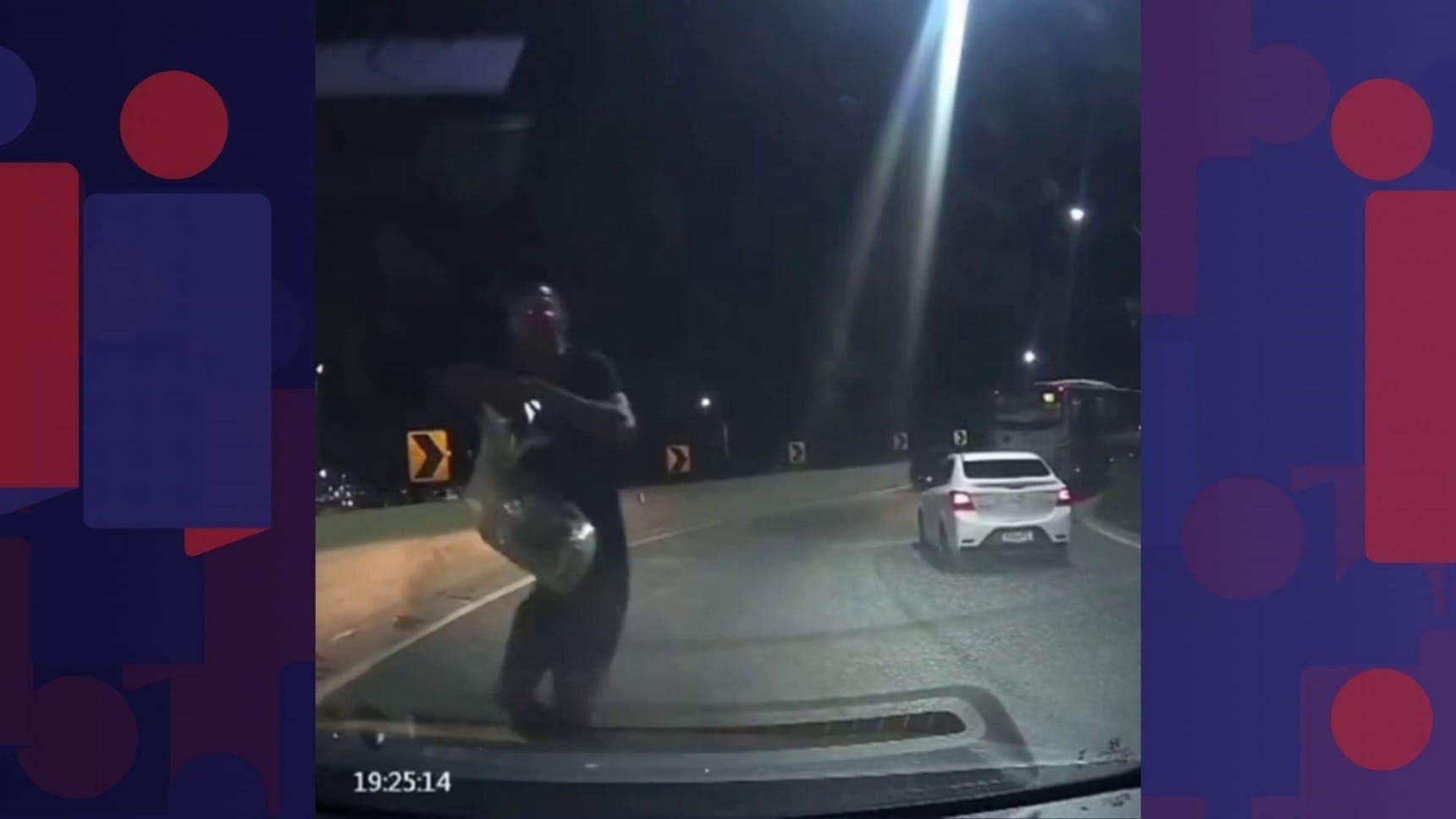 Vídeo mostra momento do assalto