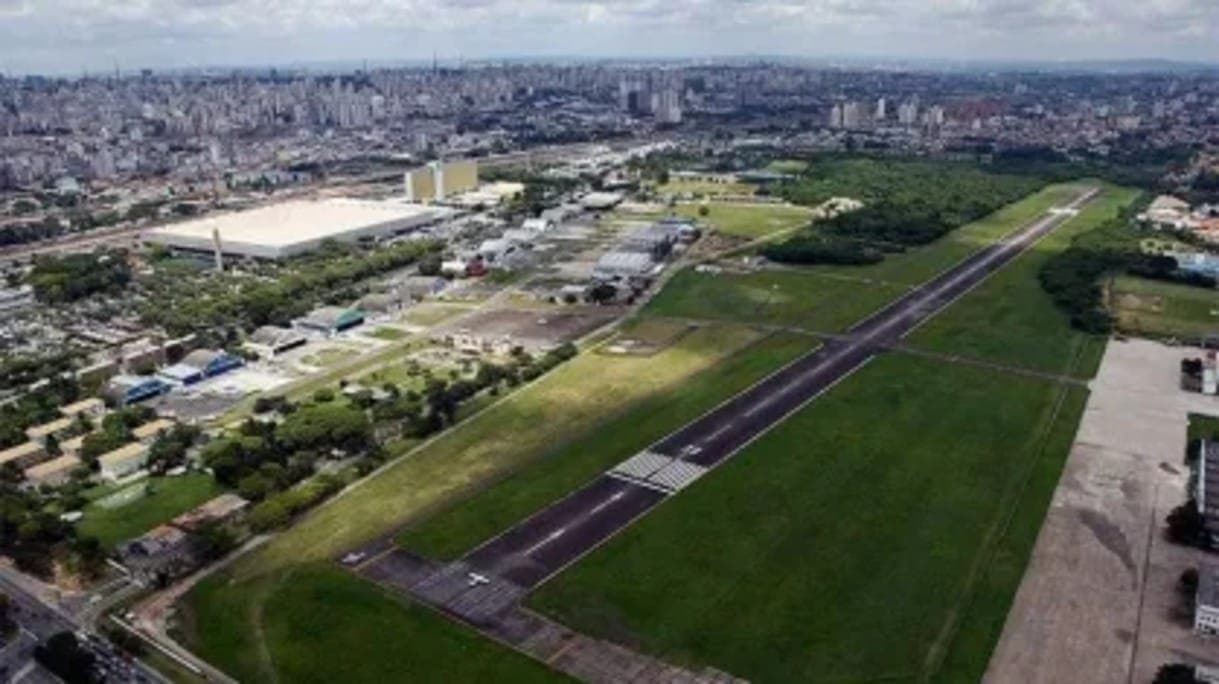 Aeroporto Campo de Marte, em São Paulo