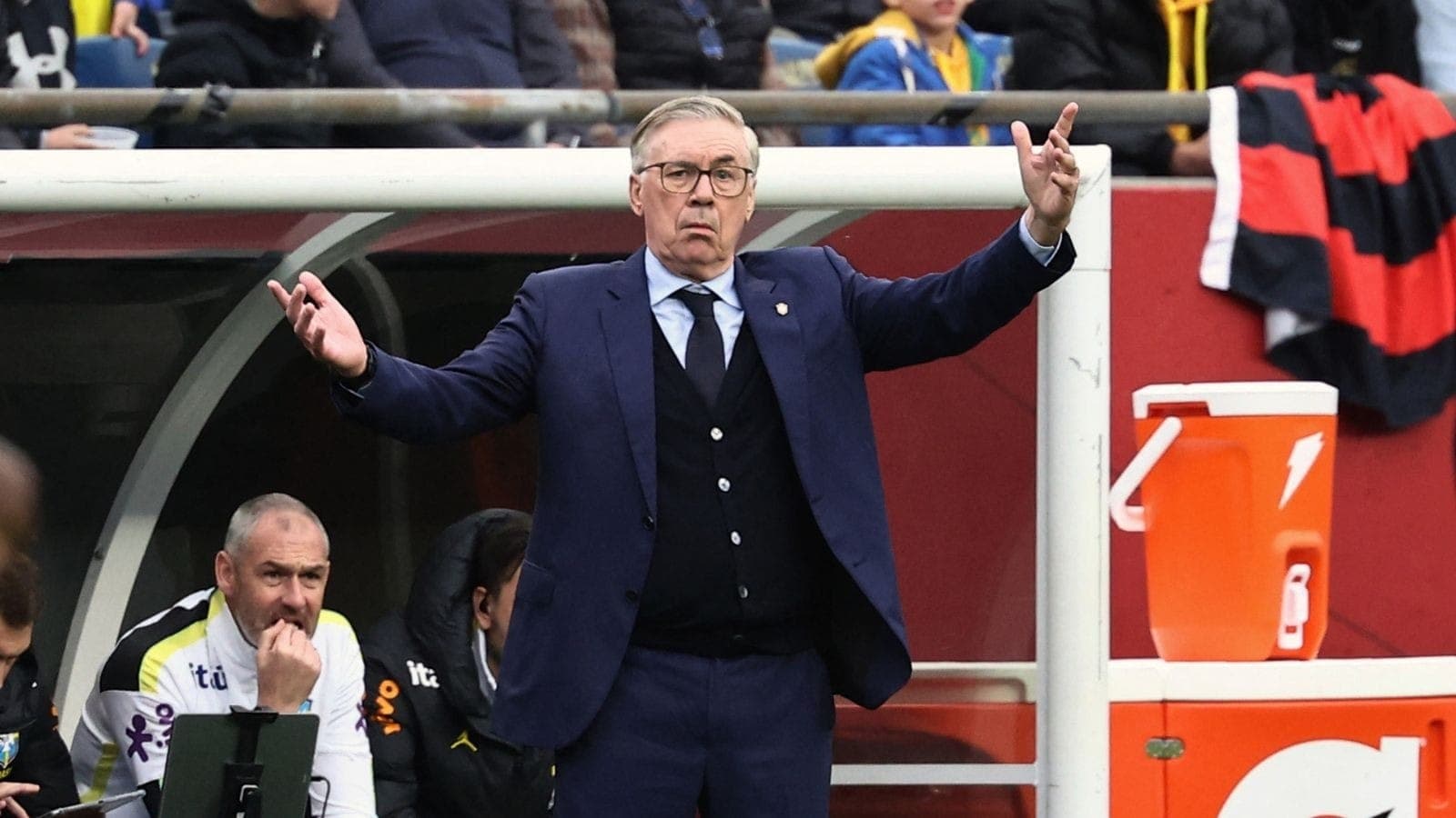 Carlo Ancelotti, técnico da Seleção Brasileira