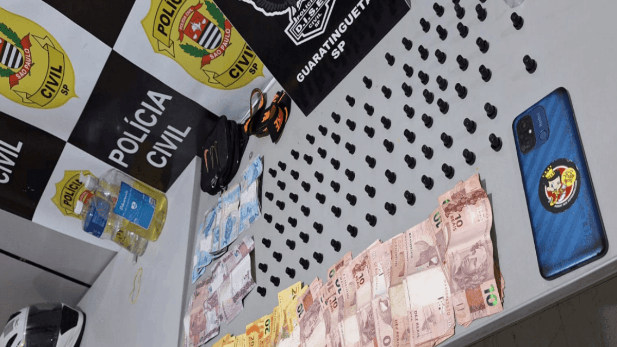 DISE apreende entorpecentes em Guaratinguetá