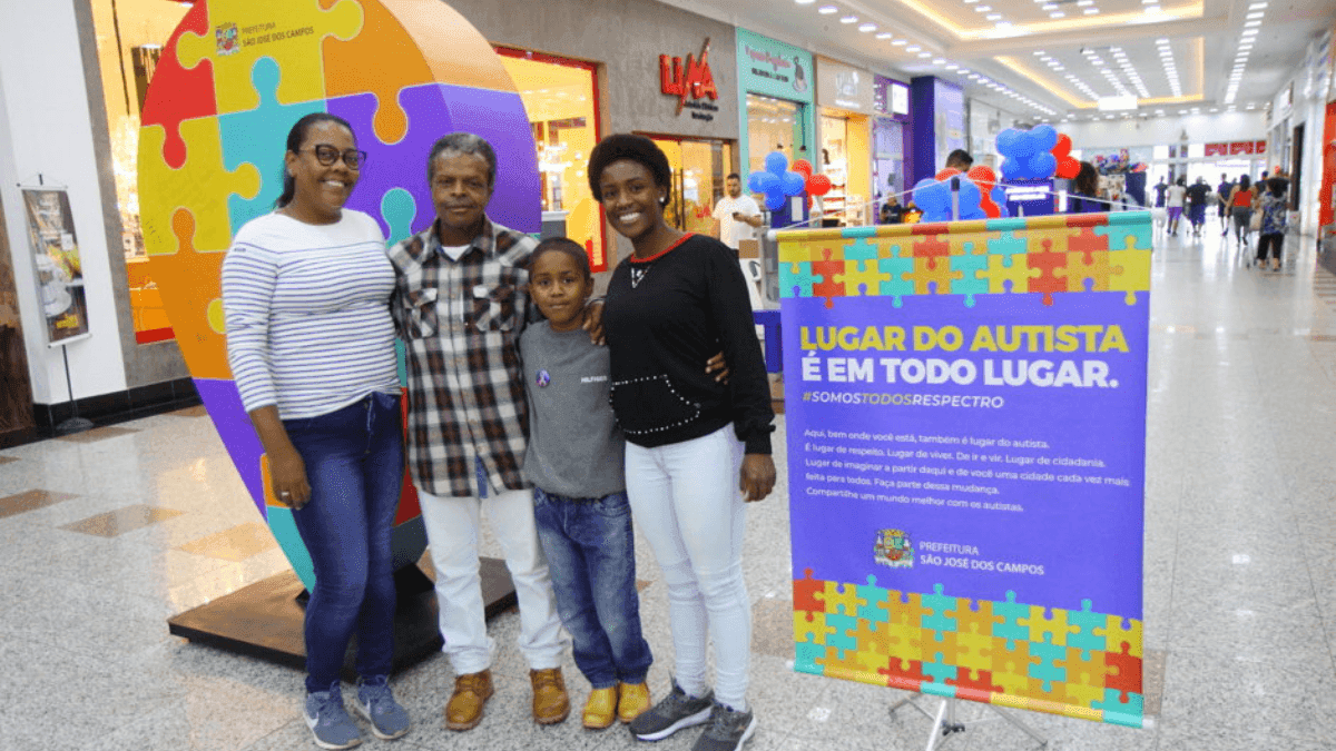 Prefeitura de SJCampos promove campanha de conscientização sobre o autismo