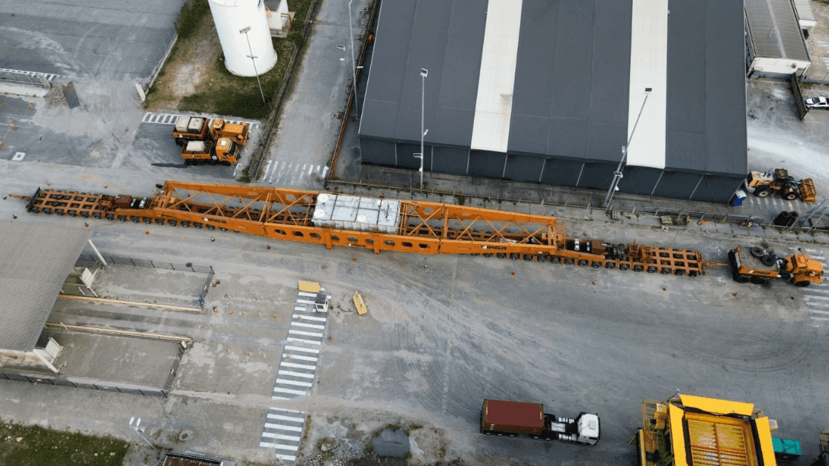 Megacarga chega a São Sebastião