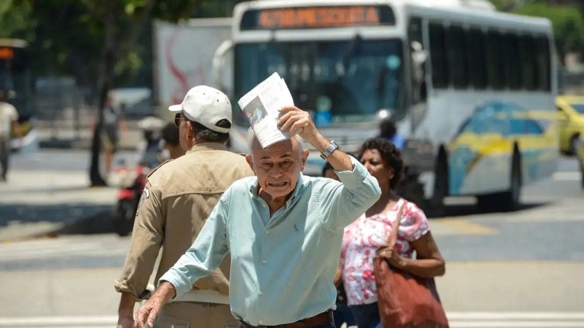Calor no Rio de Janeiro