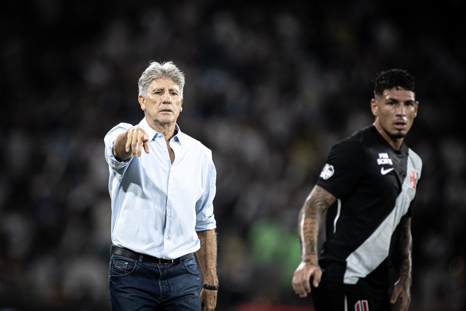 Renato Gaúcho, técnico do Vasco da Gama