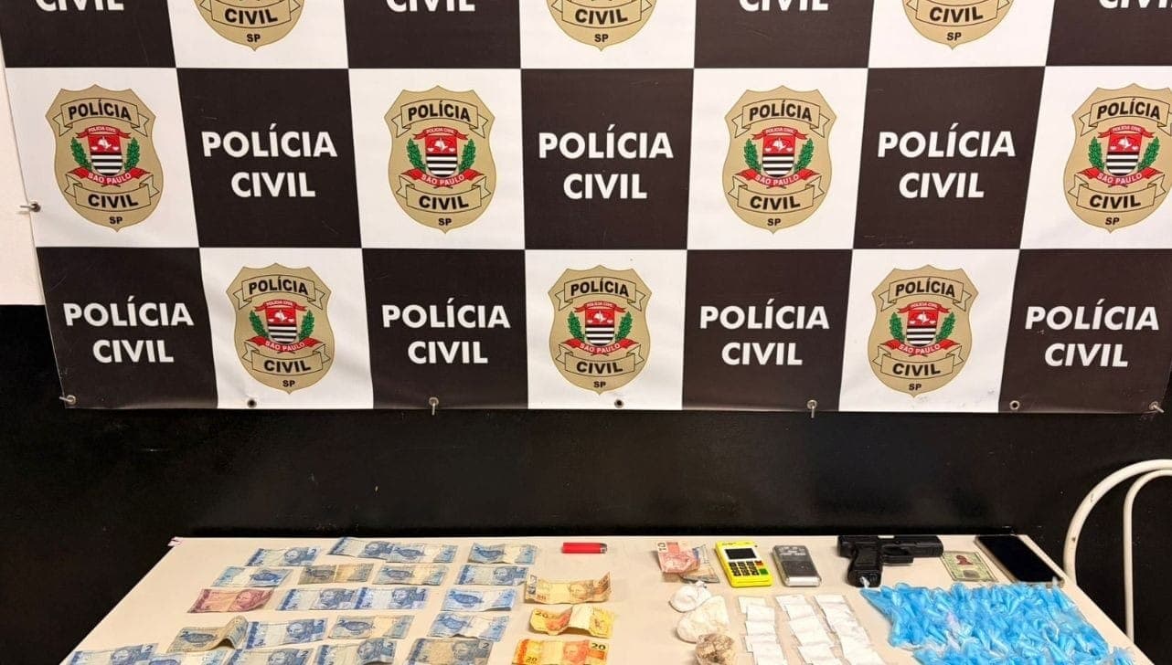 Apreensões feitas pela Polícia Civil