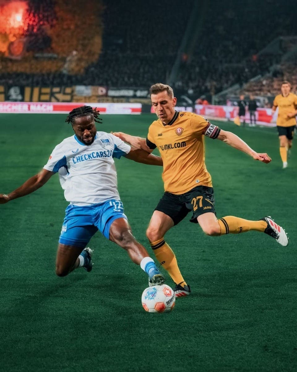 Dynamo Dresden x Hertha Berlim