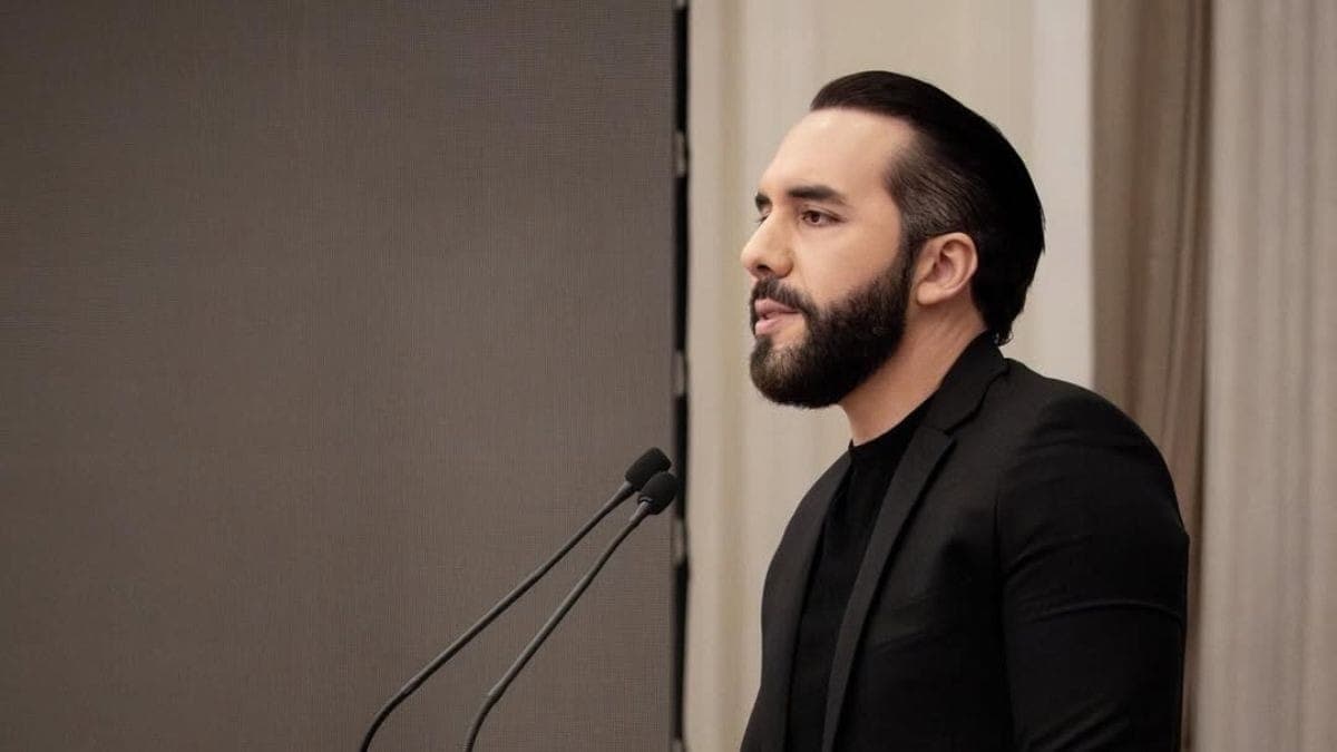 Nayib Bukele, presidente de El Salvador