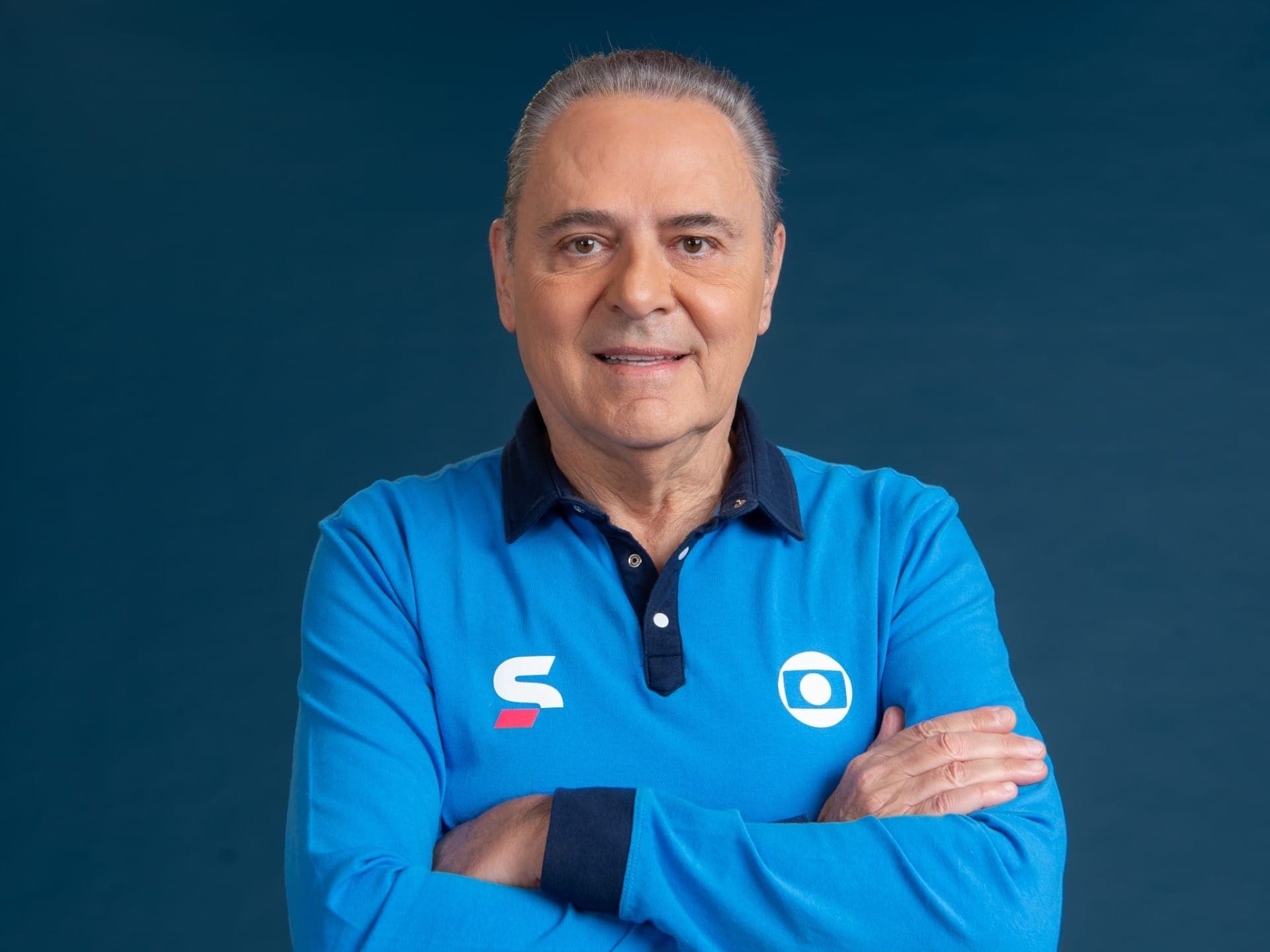 Luis Roberto, narrador da TV Globo