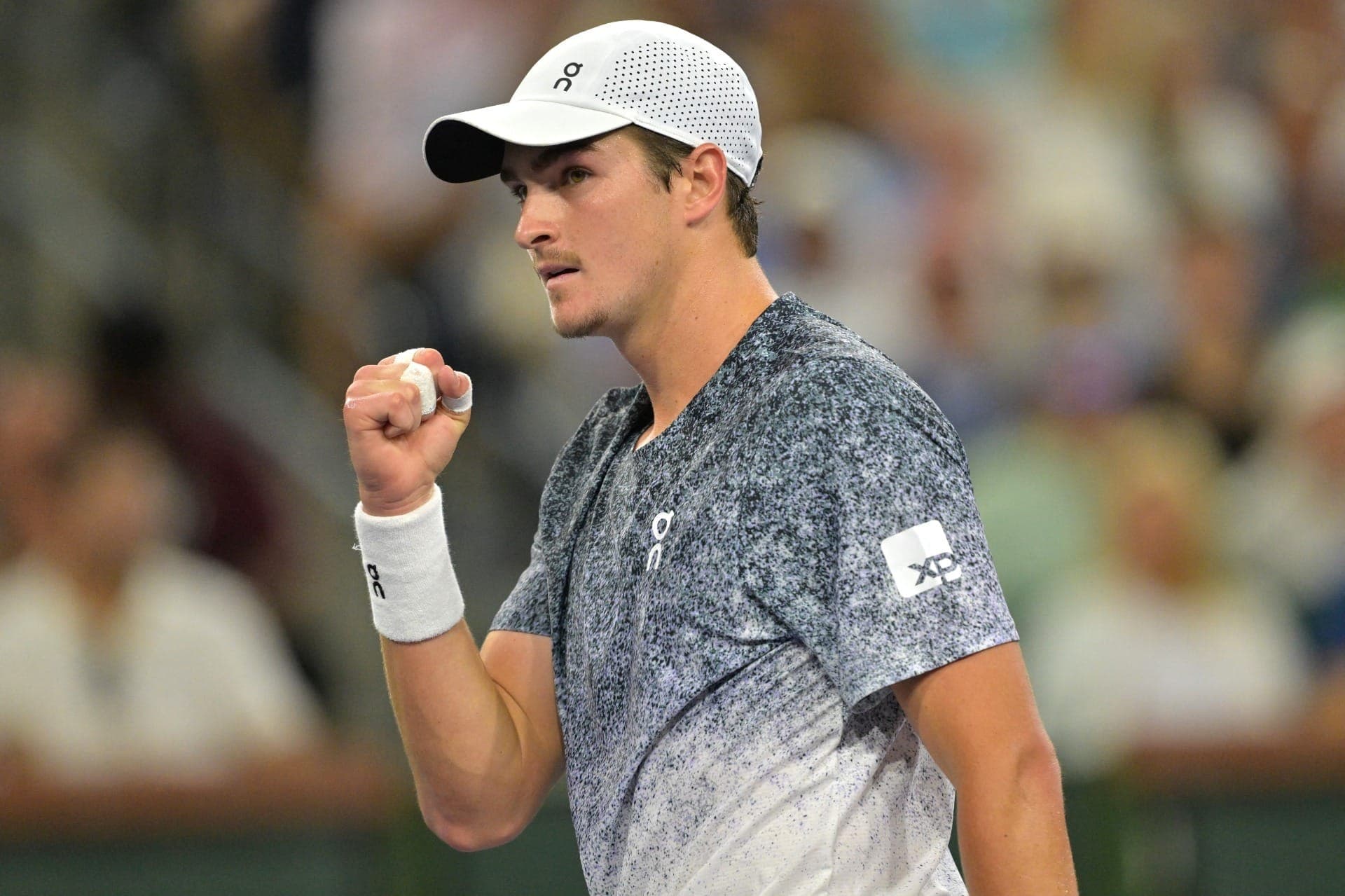 Brasileiro venceu o francês Arthur Rinderknech por 2 sets a 1, com parciais de 7/5, 4/6 e 6/3