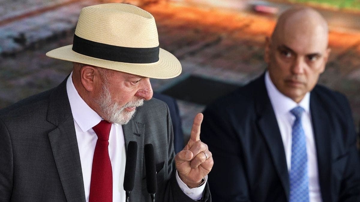 Lula e Alexandre de Moraes