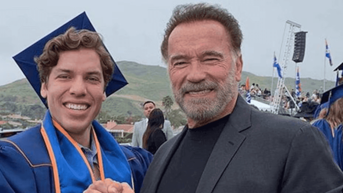Arnold Schwarzenegger e seu "filho secreto"