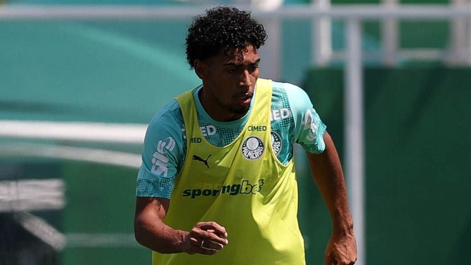 Luighi, atacante do Palmeiras