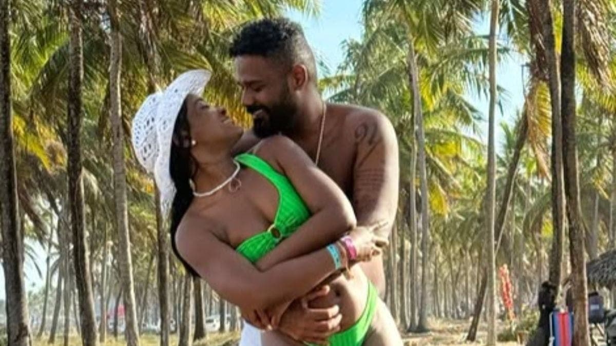Arlindinho e Érika Januza