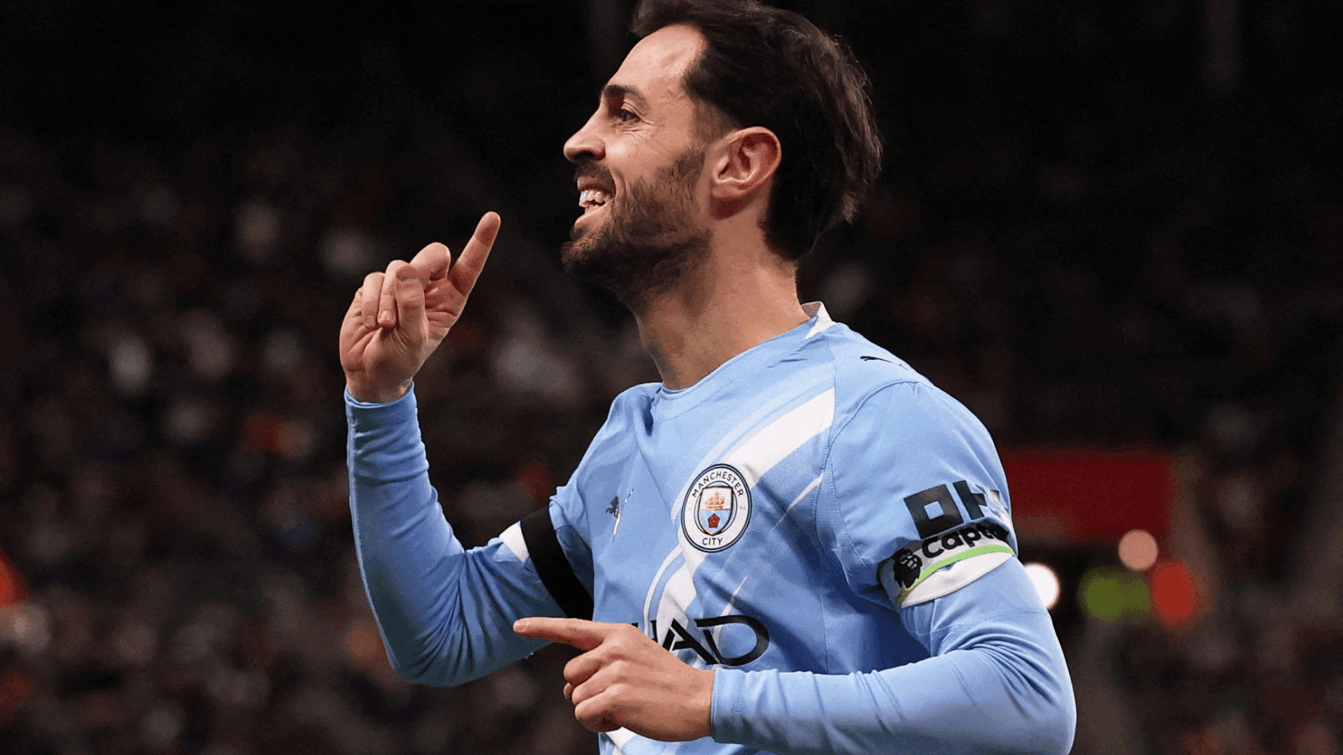 Bernardo Silva, ídolo do Manchester City