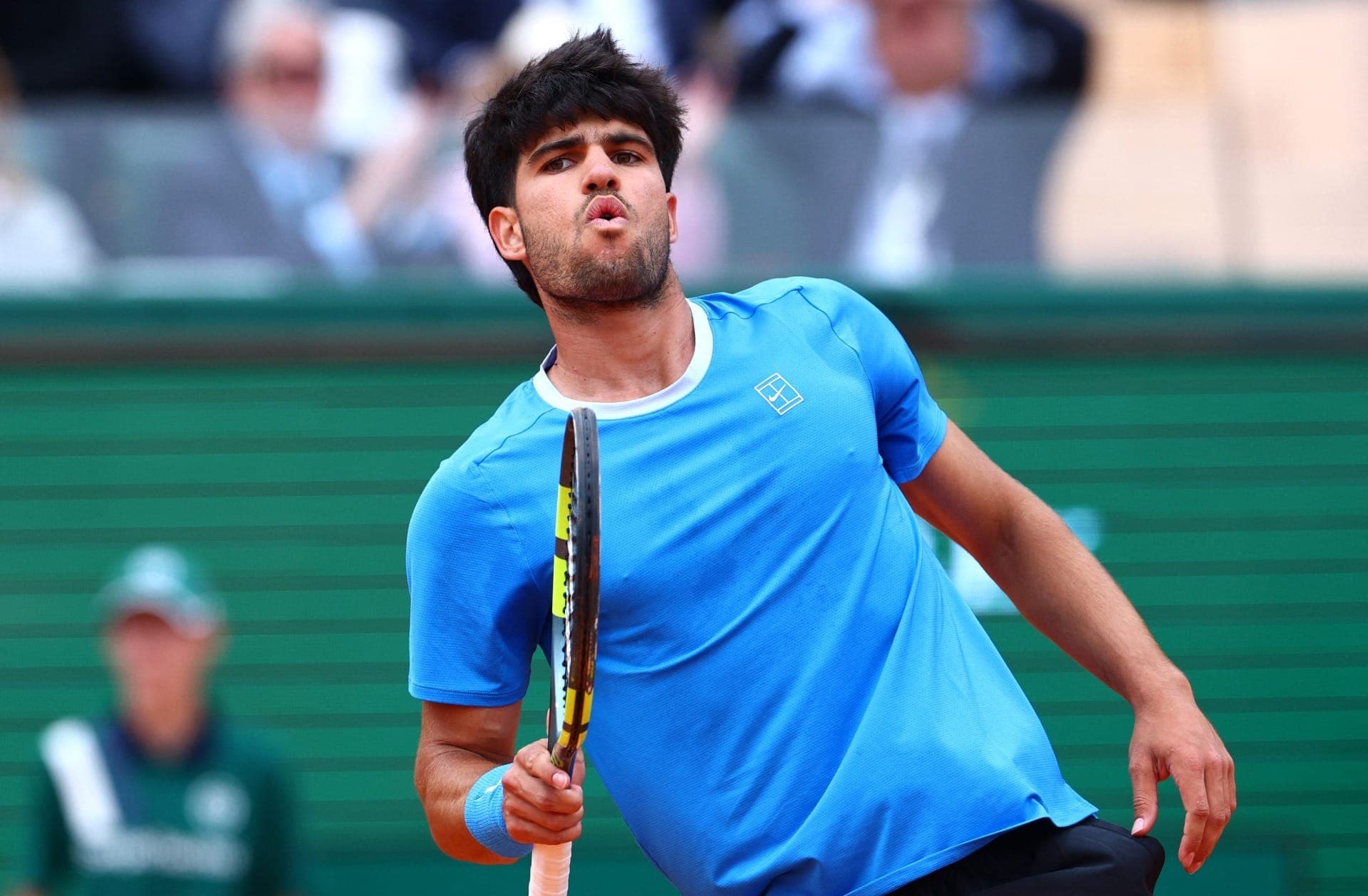 Carlos Alcaraz no Masters de Monte Carlo