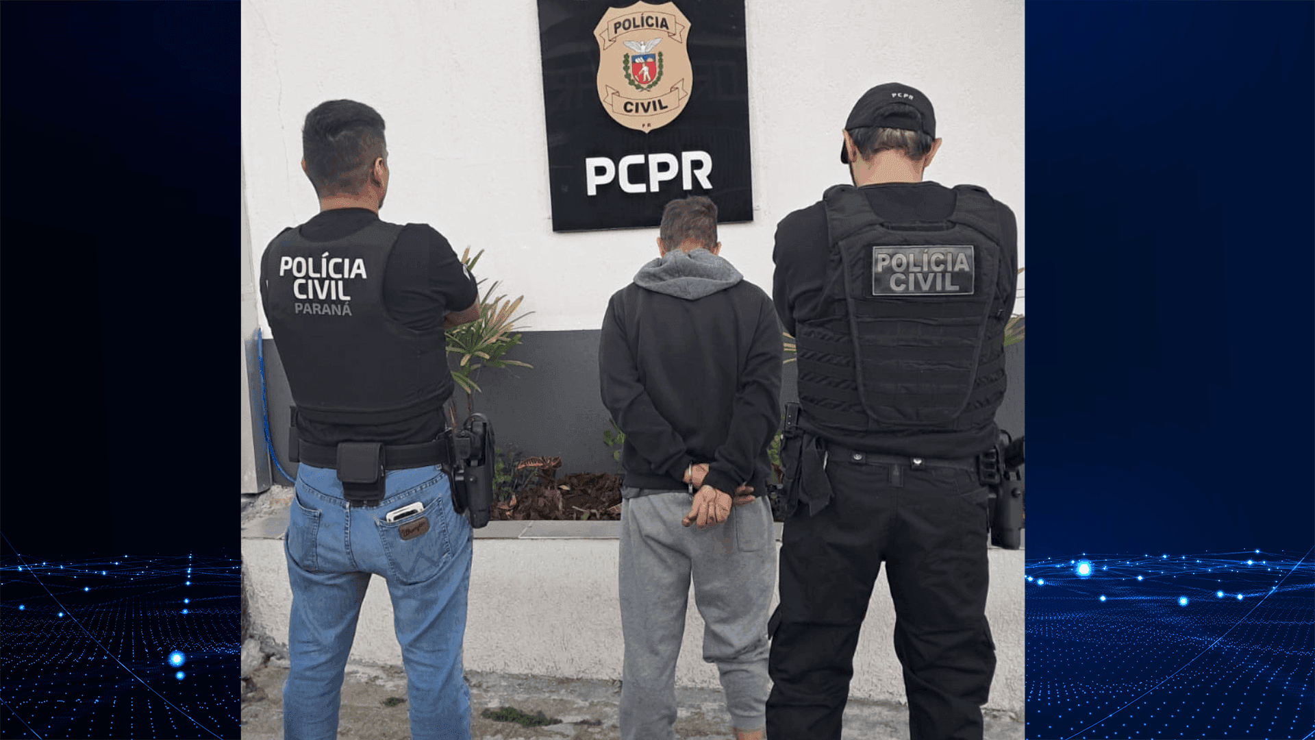 Homem foi preso em Campina Grande do Sul