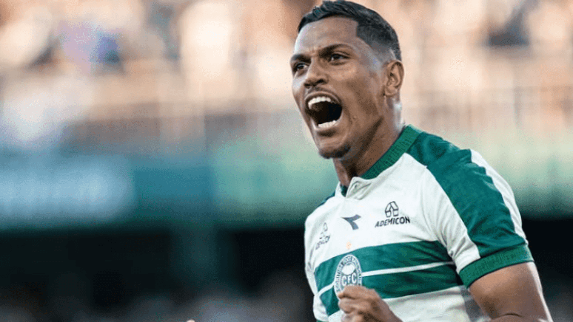 Pedro Rocha marcou o segundo gol do Coritiba 