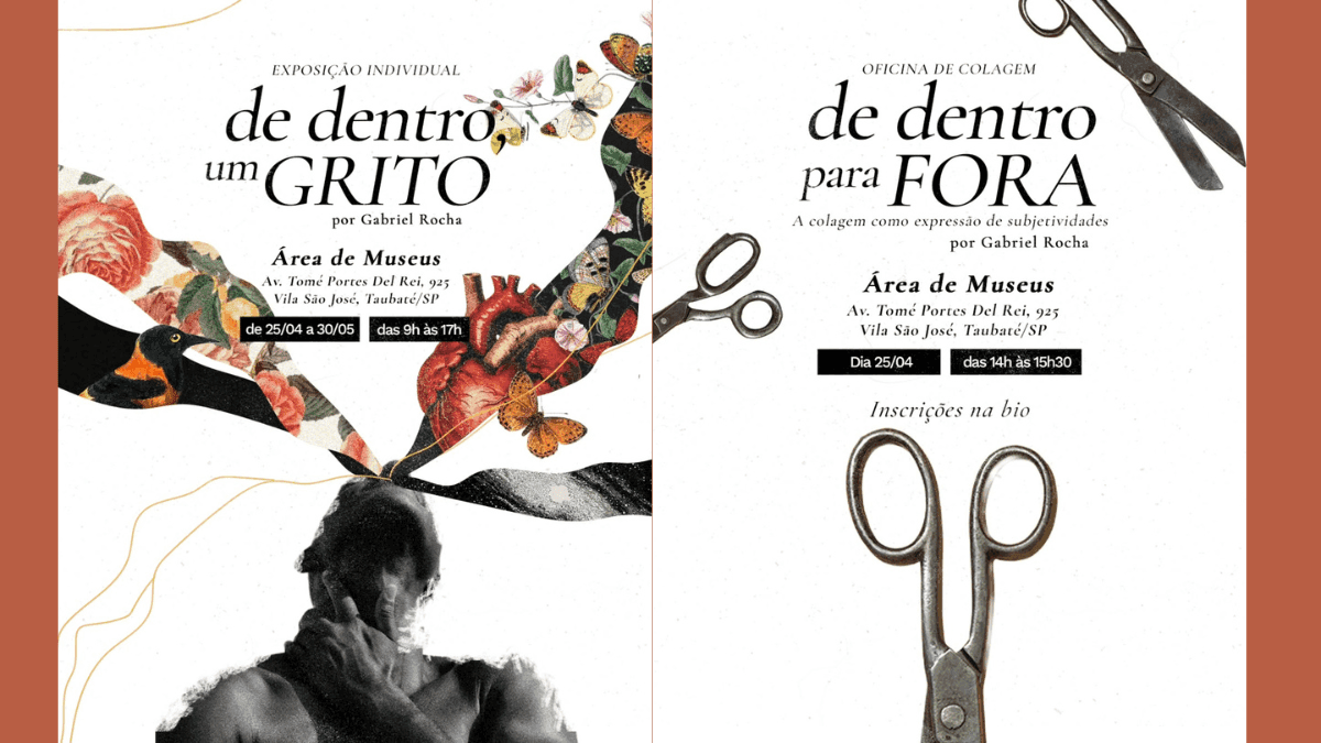 “De dentro, um Grito”, do artista Gabriel Rocha