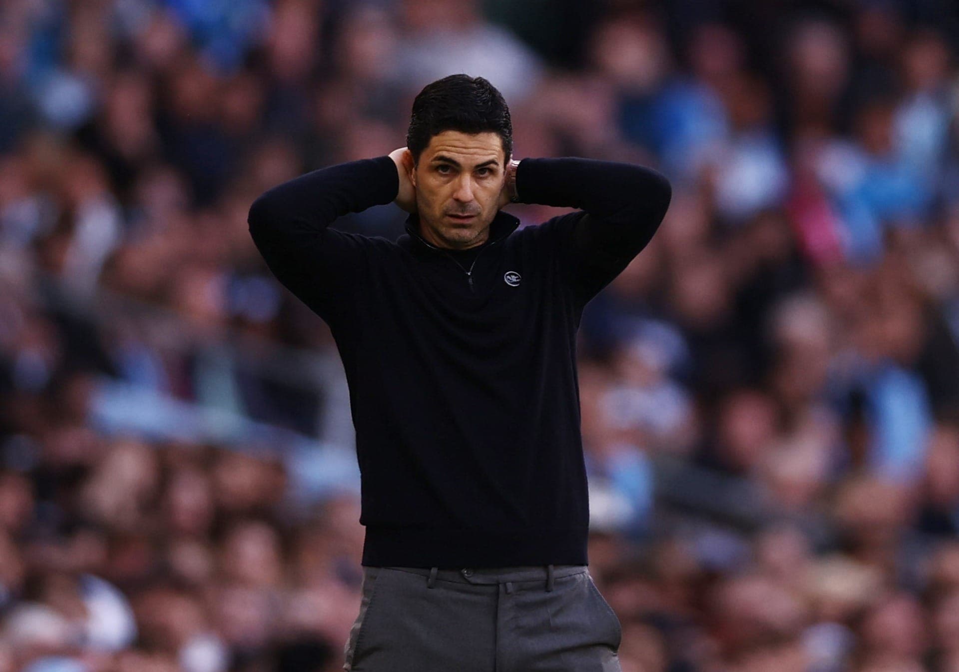 Arteta, técnico do Arsenal