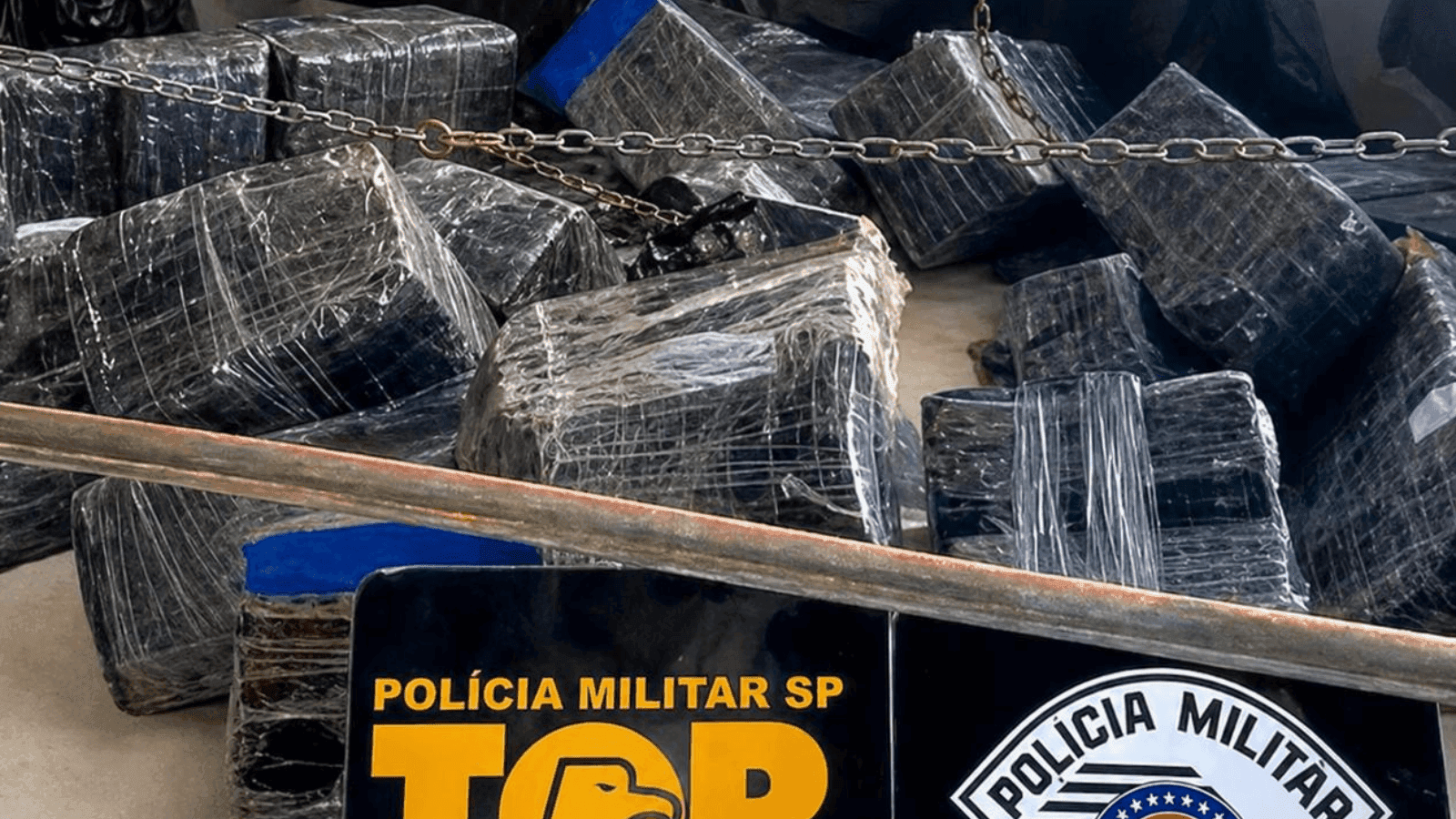 A apreensão aconteceu em Santópolis do Aguapei