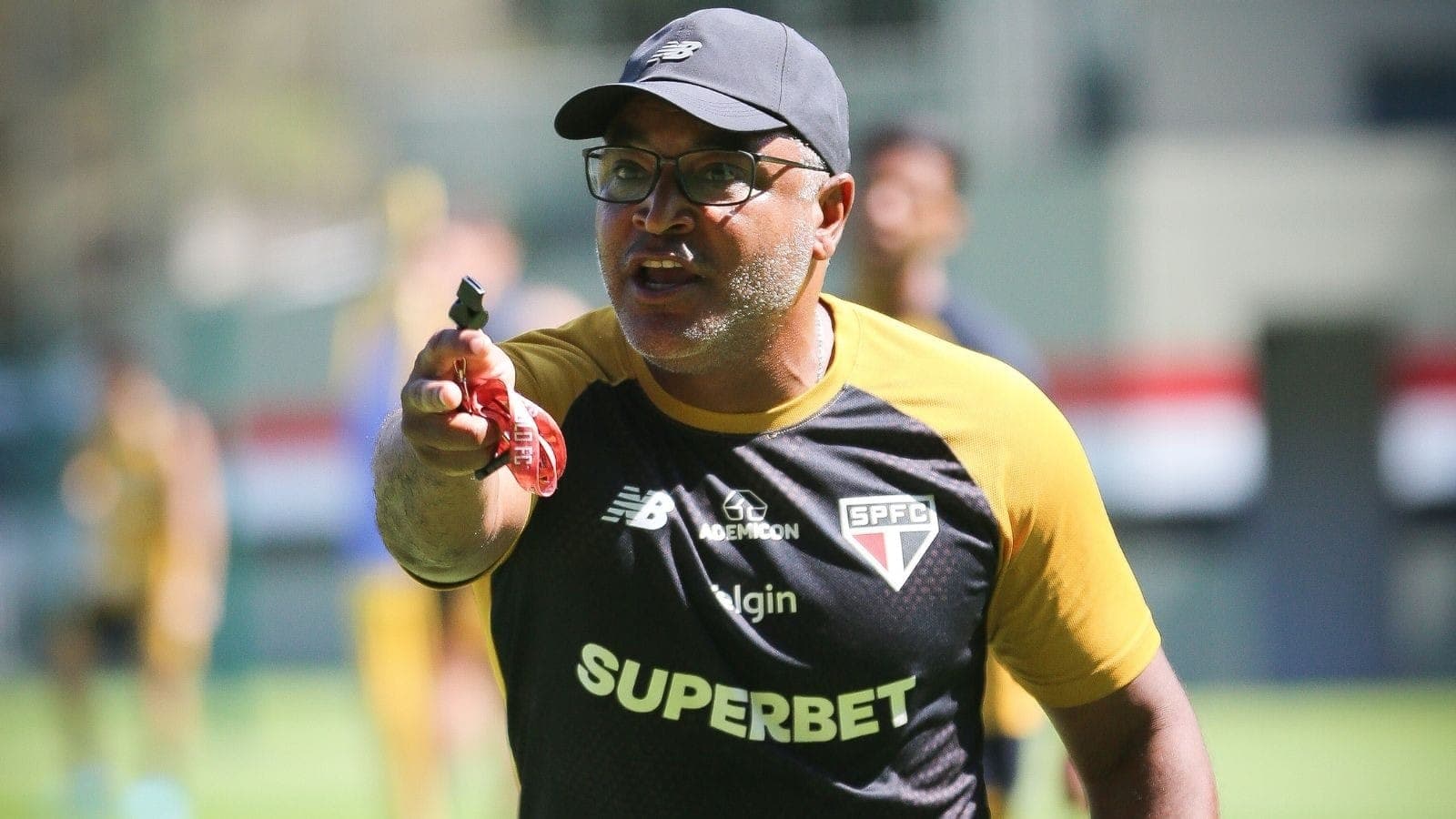 Roger Machado, treinador do São Paulo