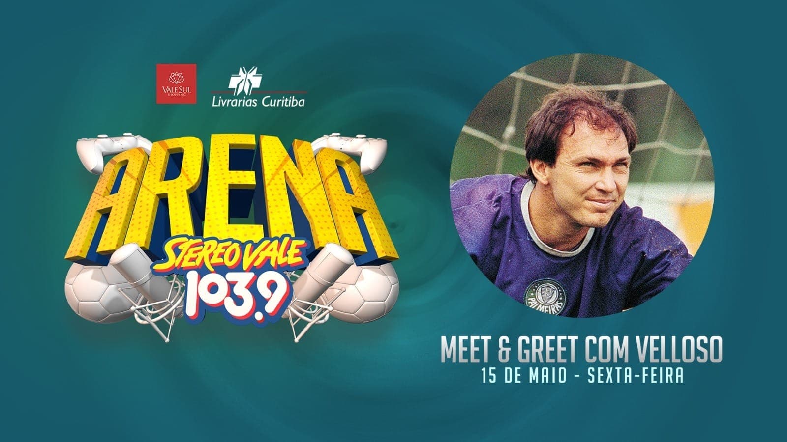 Velloso participa de Meet & Greet gratuito na Arena Stereo Vale