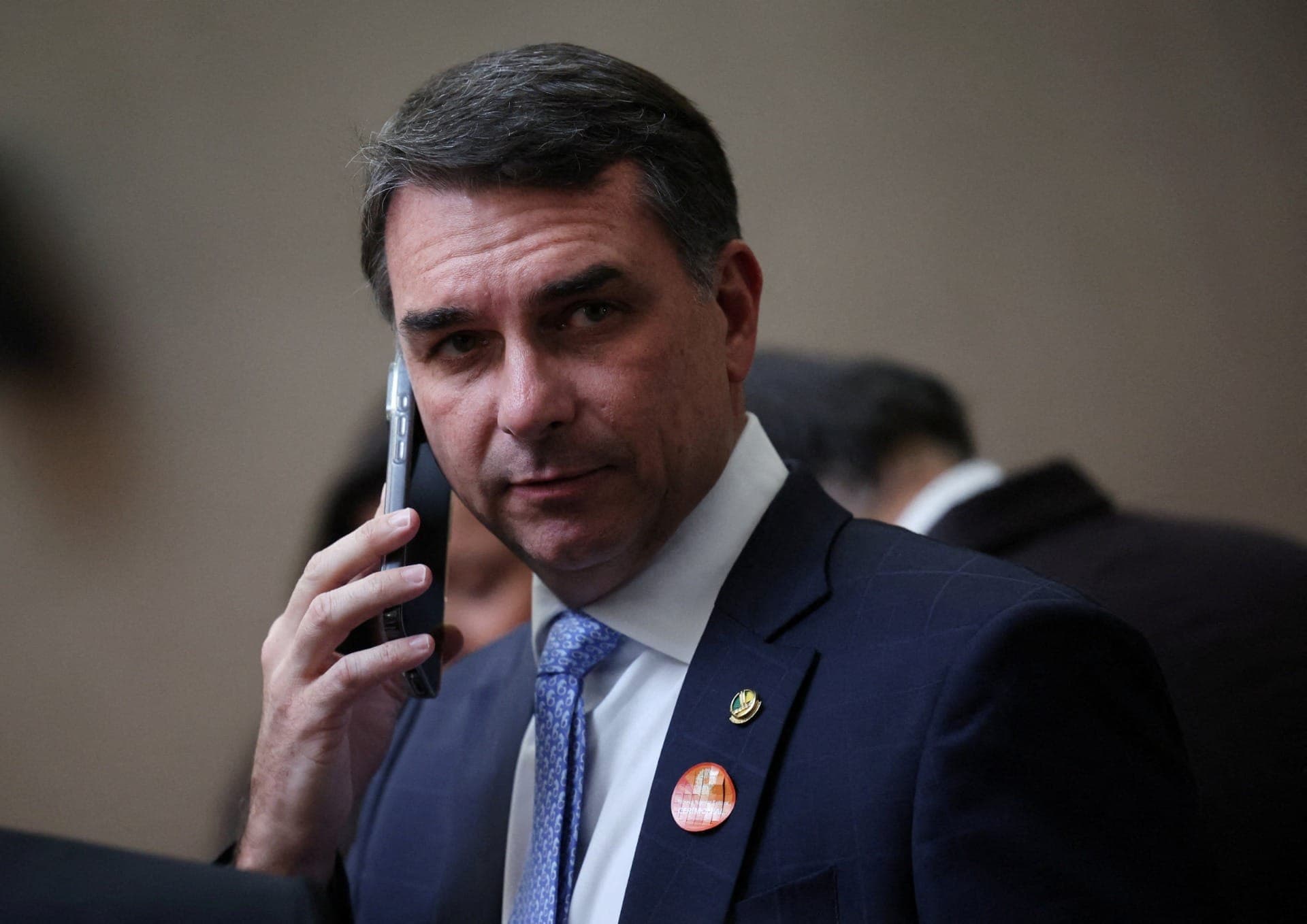 Flávio Bolsonaro, pré-candidato à presidência