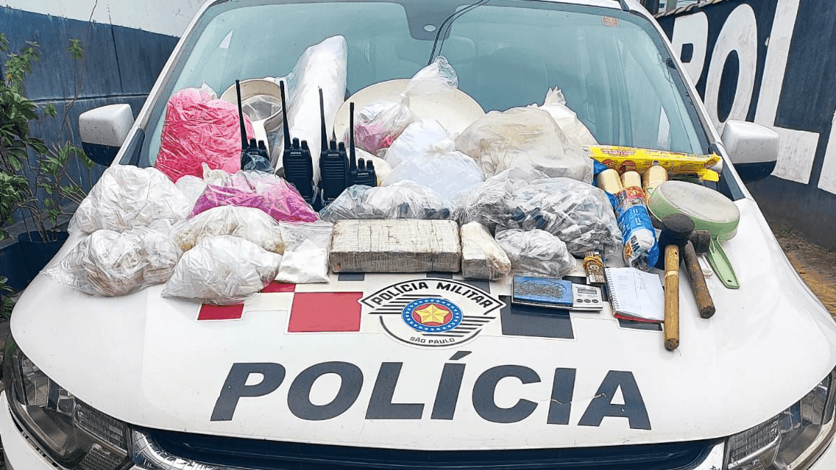 PM prende traficante e apreende mais de mil porções de drogas em Ubatuba