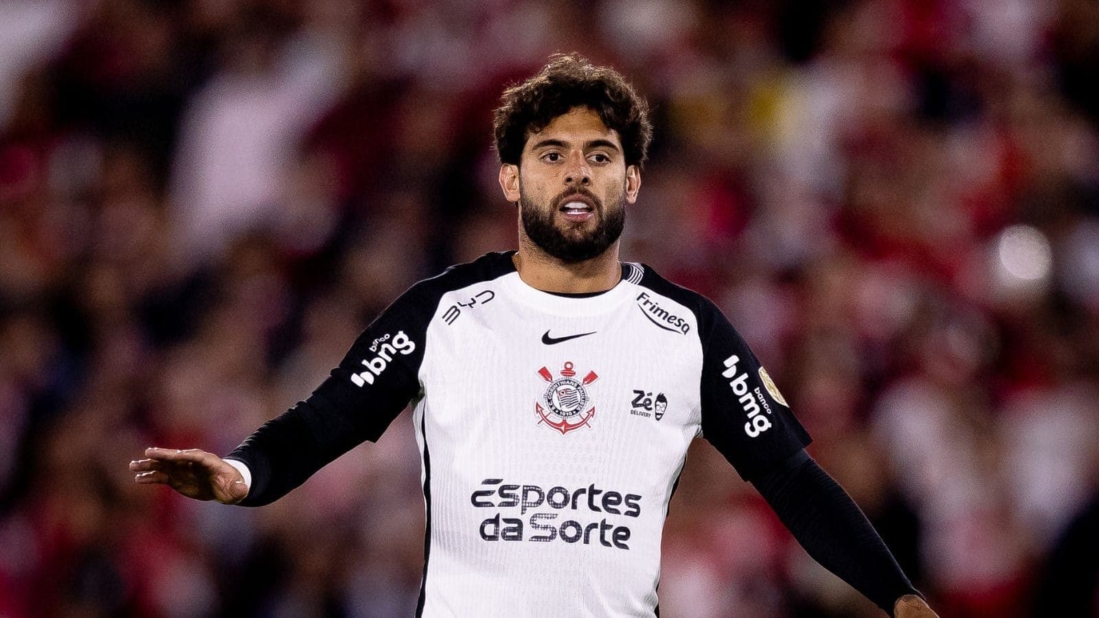 Yuri Alberto, atacante do Corinthians, deverá jogar contra o Cascavel