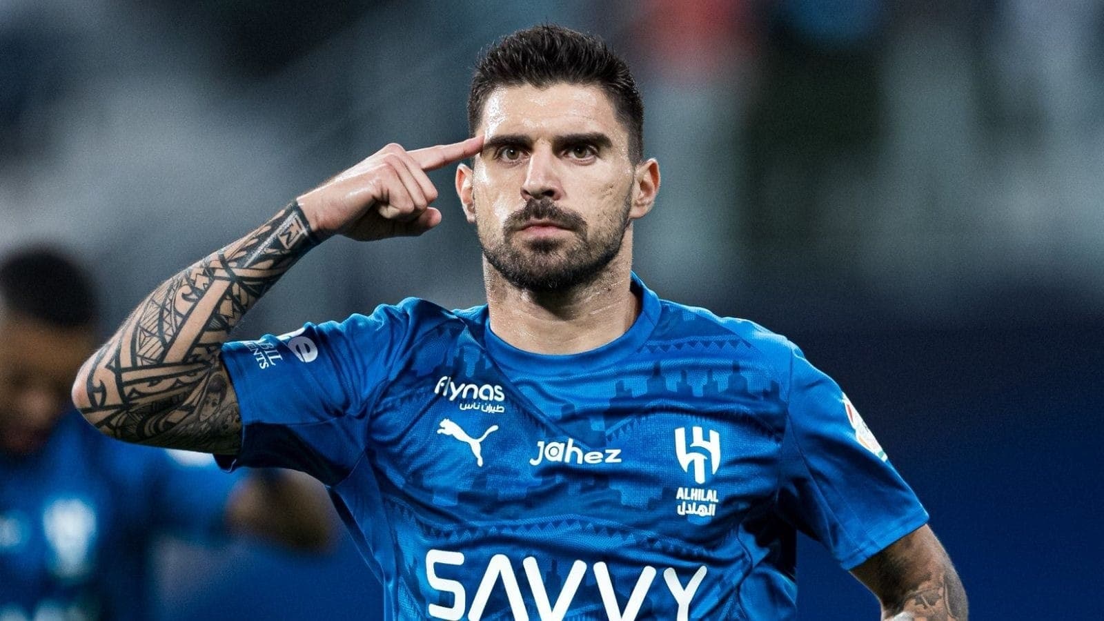Rúben Neves comemora gol do Al Hilal