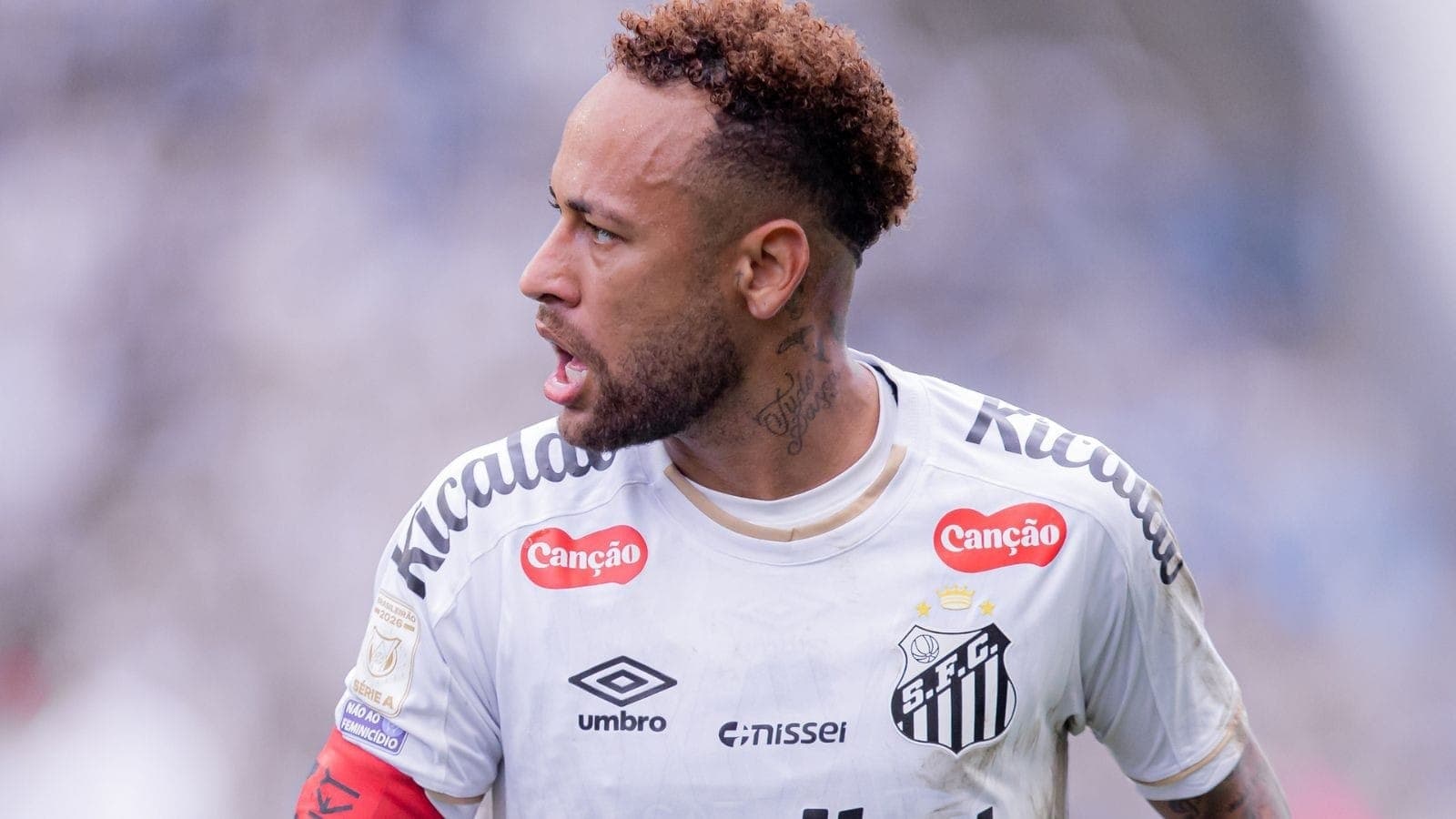 Neymar, atacante do Santos