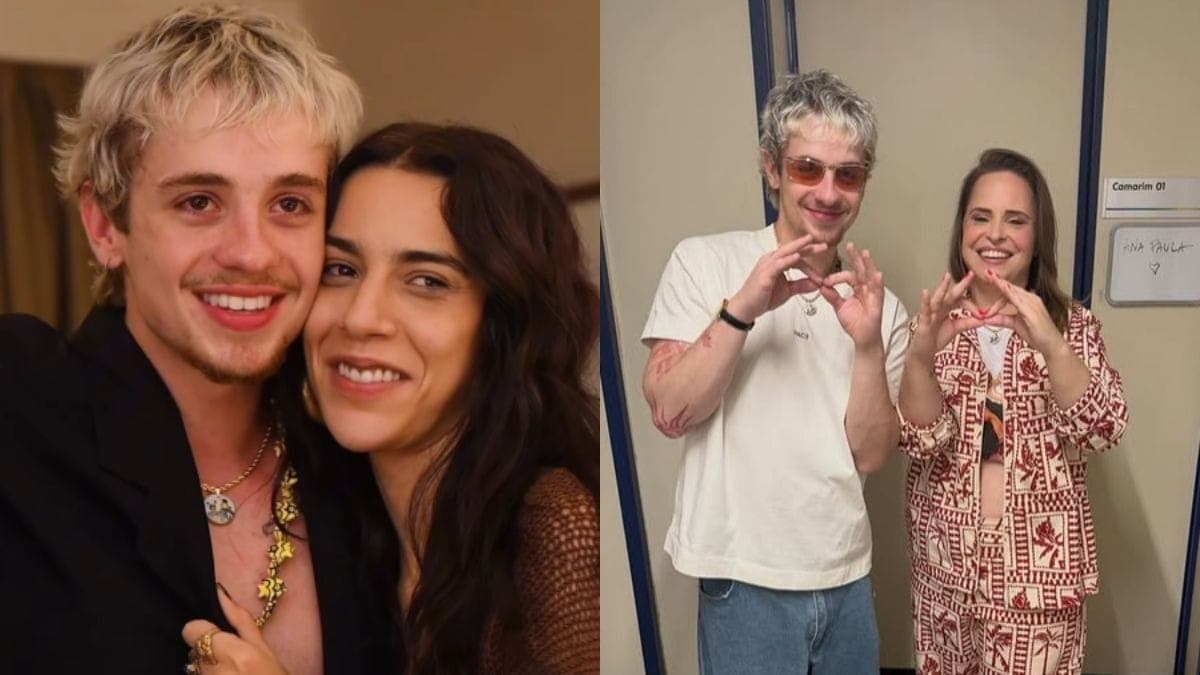 Juliano Floss namora Marina Sena