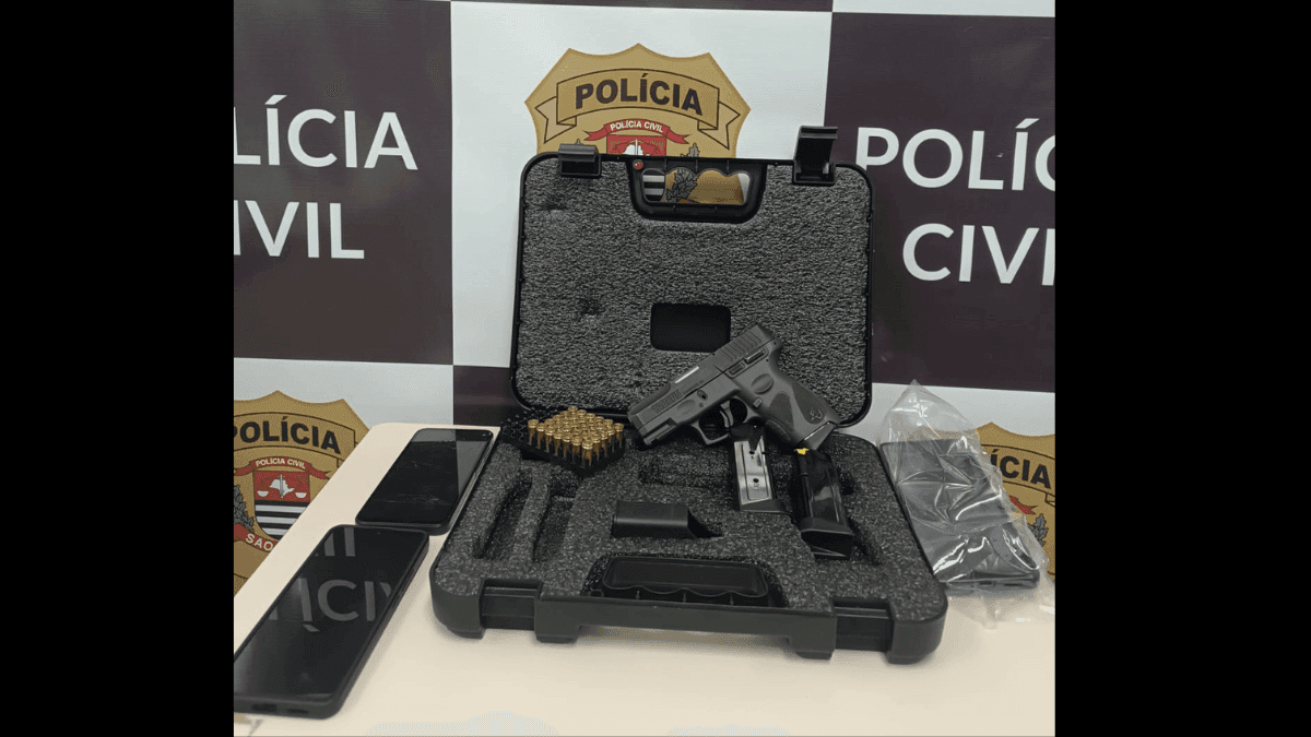 Polícia apreende armas e munições em SJCampos