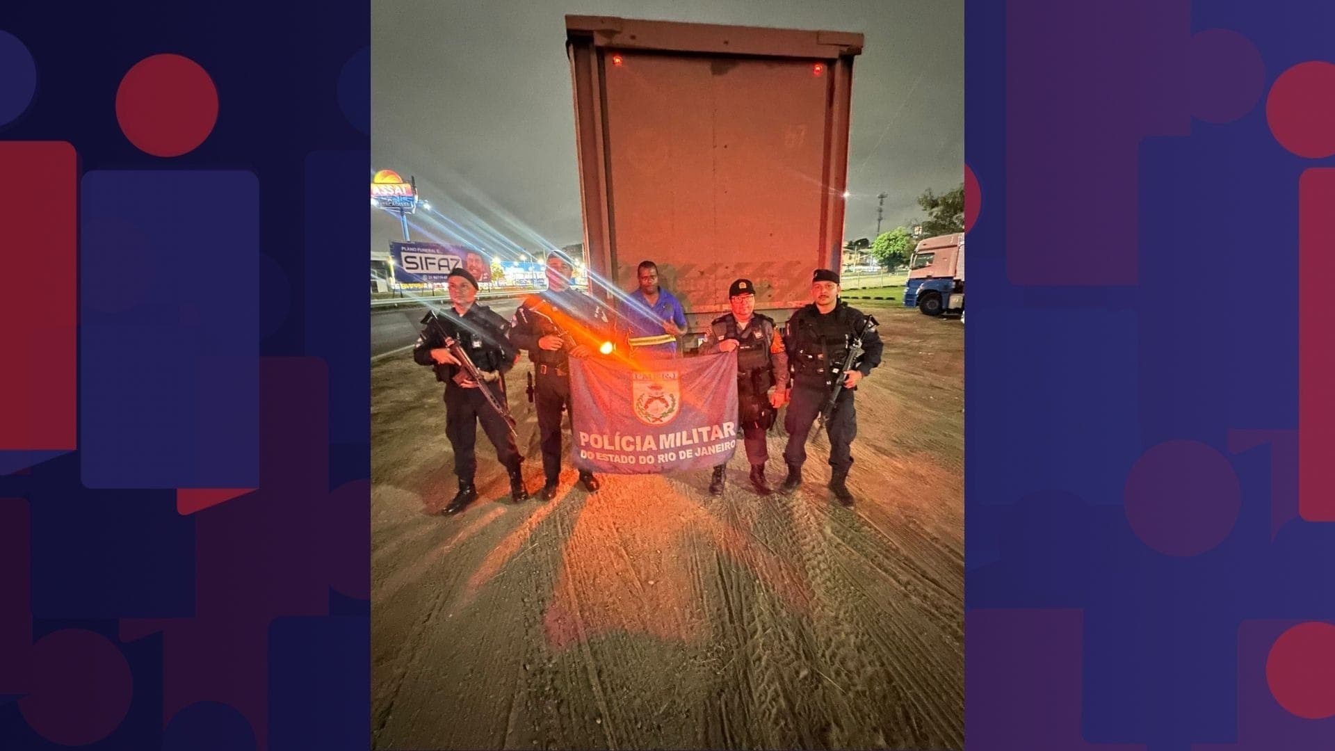 Polícia Militar na ocorrência