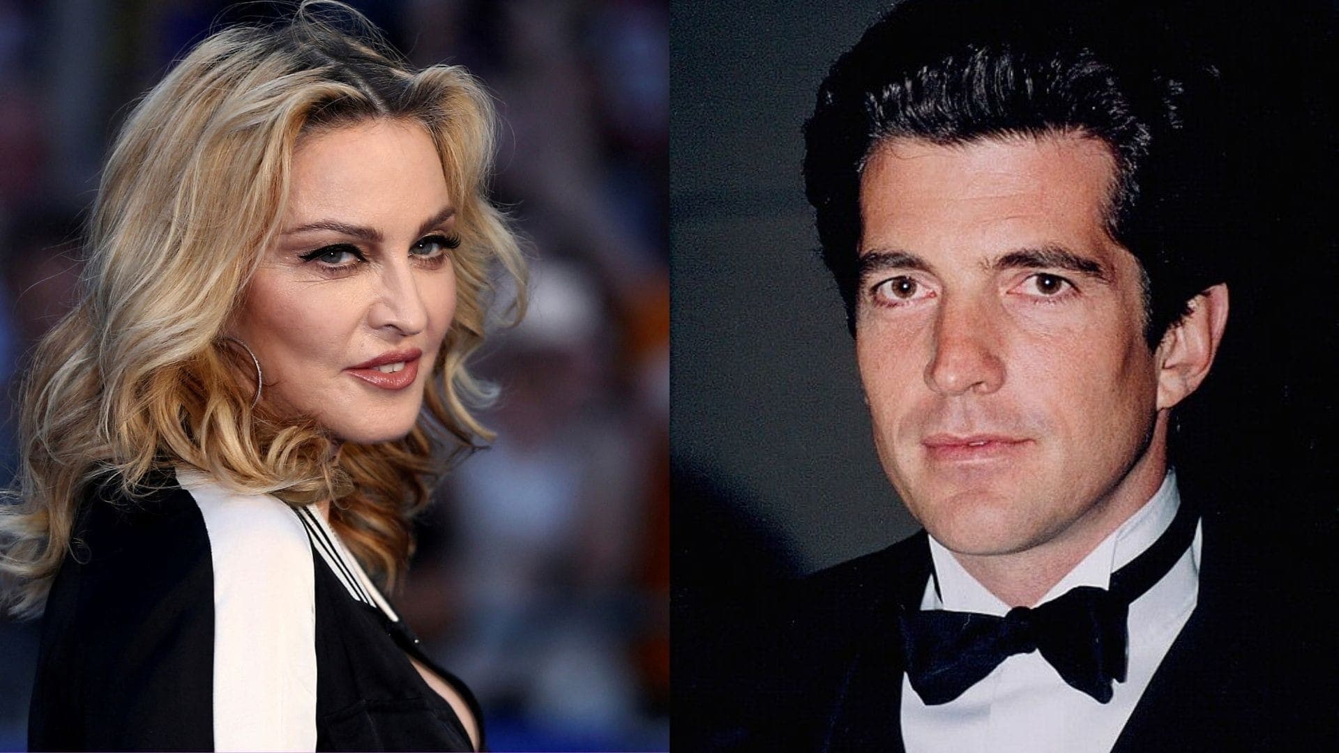 Madonna e JFK Jr. 