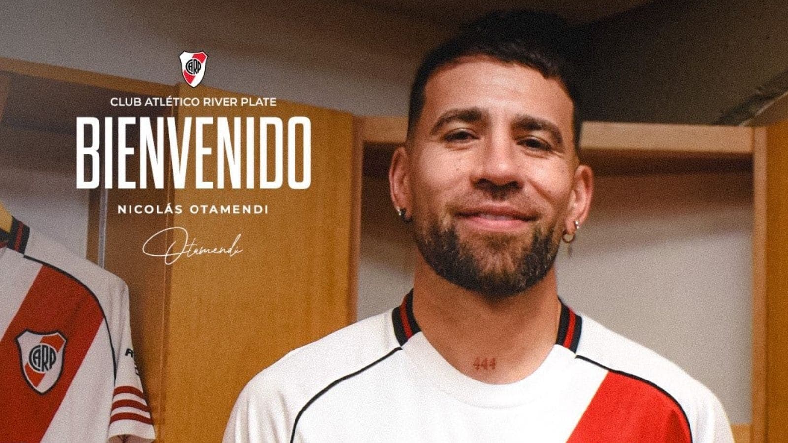 Otamendi é anunciado como reforço do River Plate