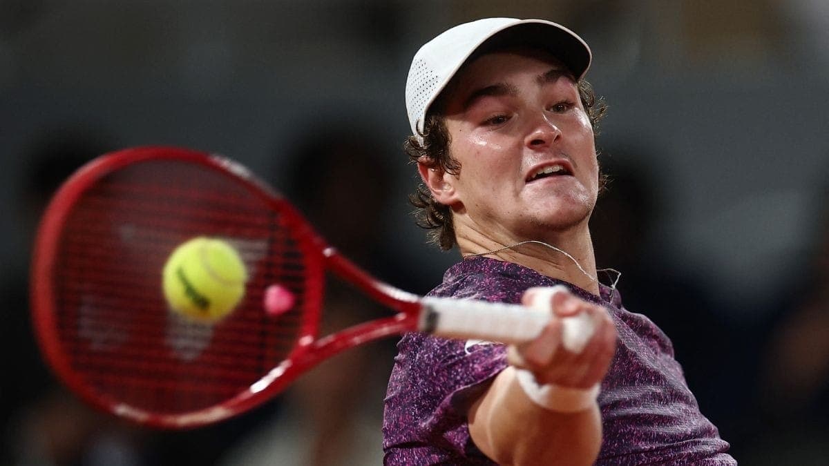 João Fonseca, em Roland Garros