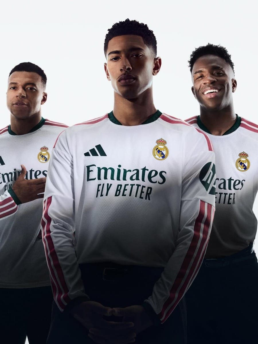 Real Madrid divulga novos uniformes