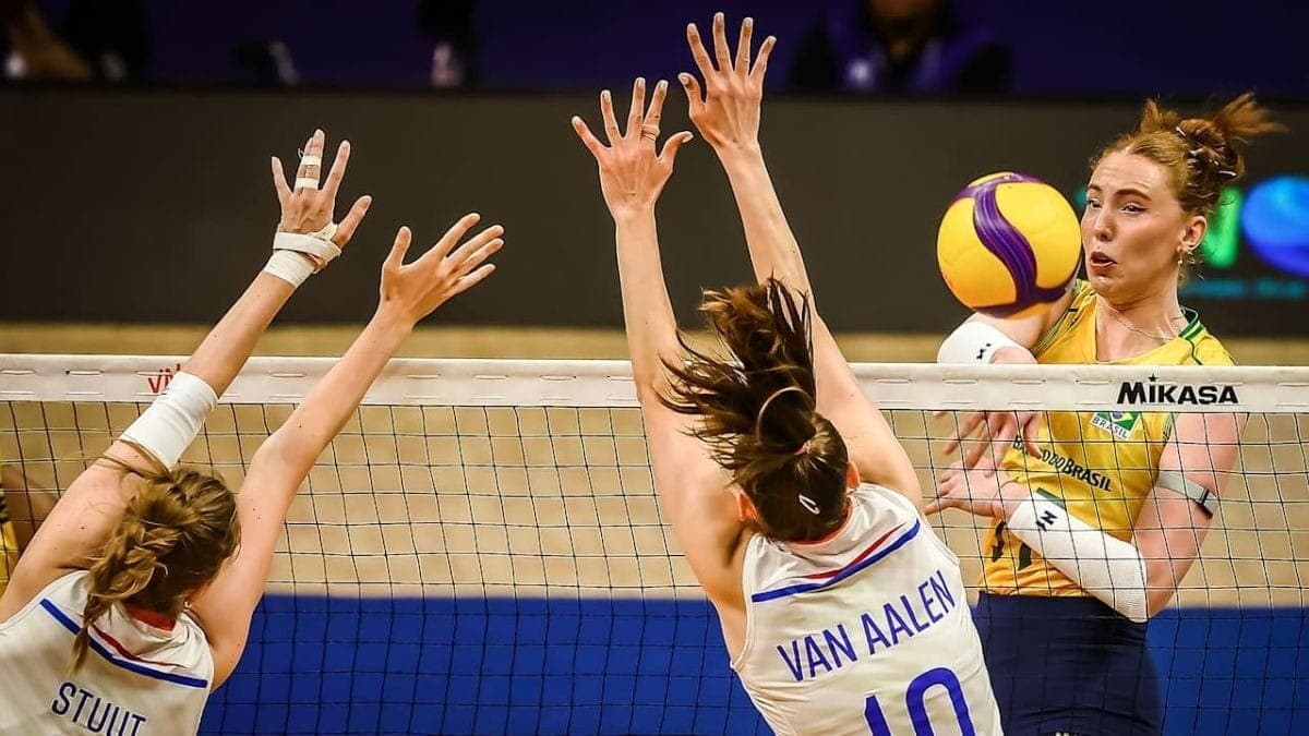 Brasil vence a Holanda na estreia do VNL