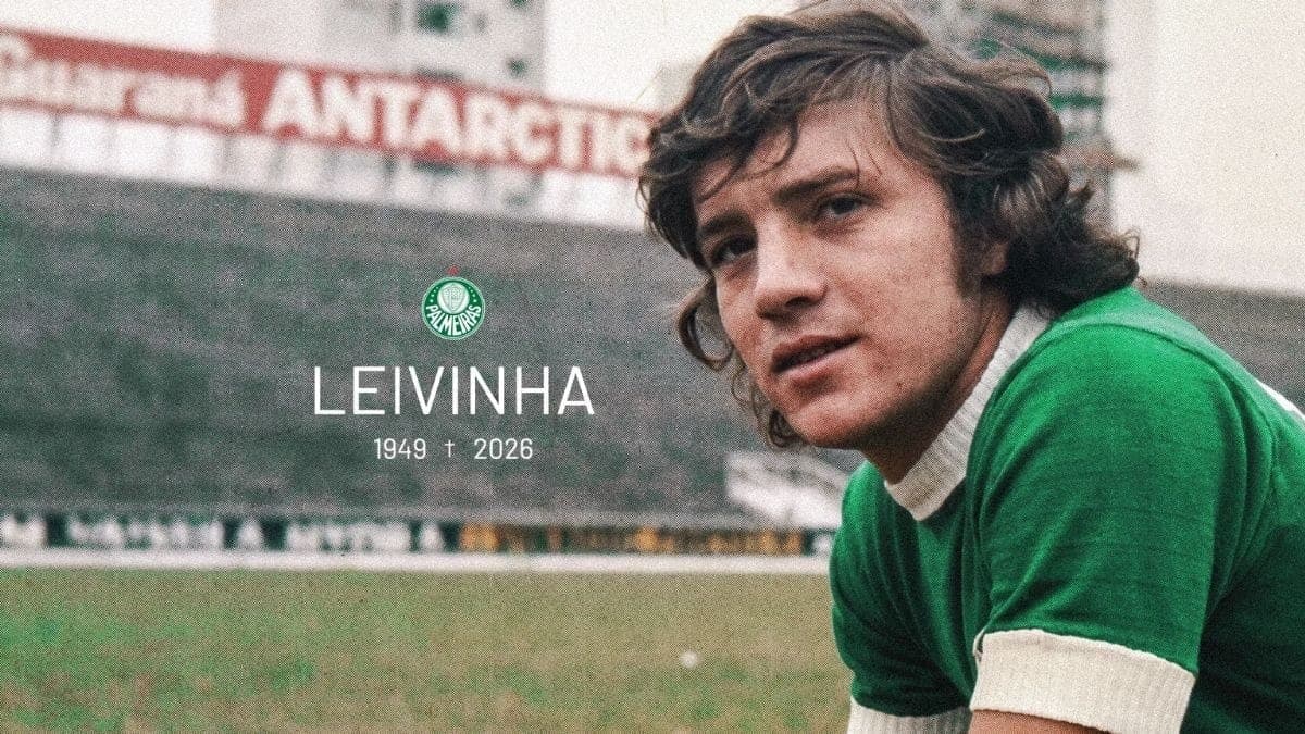 Leivinha, ídolo do Palmeiras, morre aos 76 anos