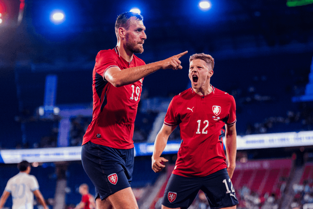 Tomáš Chorý fez o 2º gol da República Tcheca