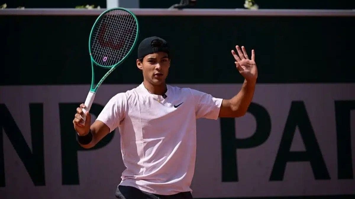 Guto Miguel em Roland Garros