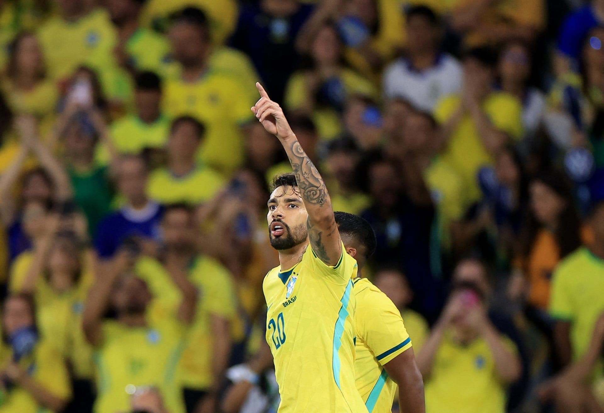 Lucas Paquetá se destacou contra o Panamá