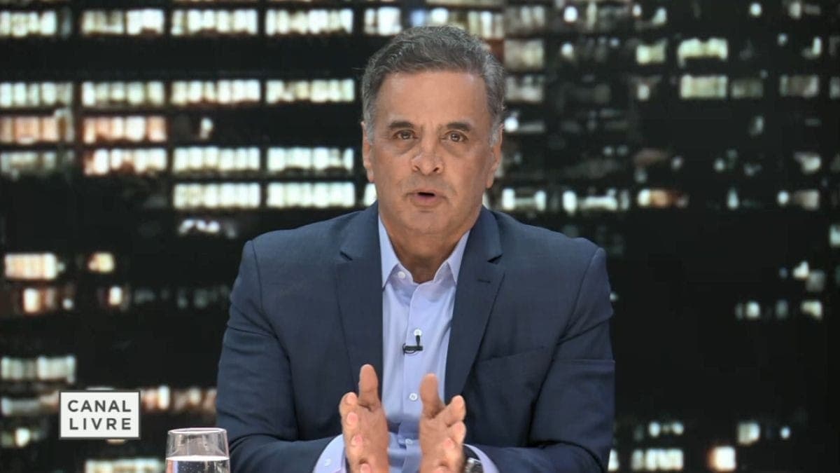 Aécio Neves no Canal Livre
