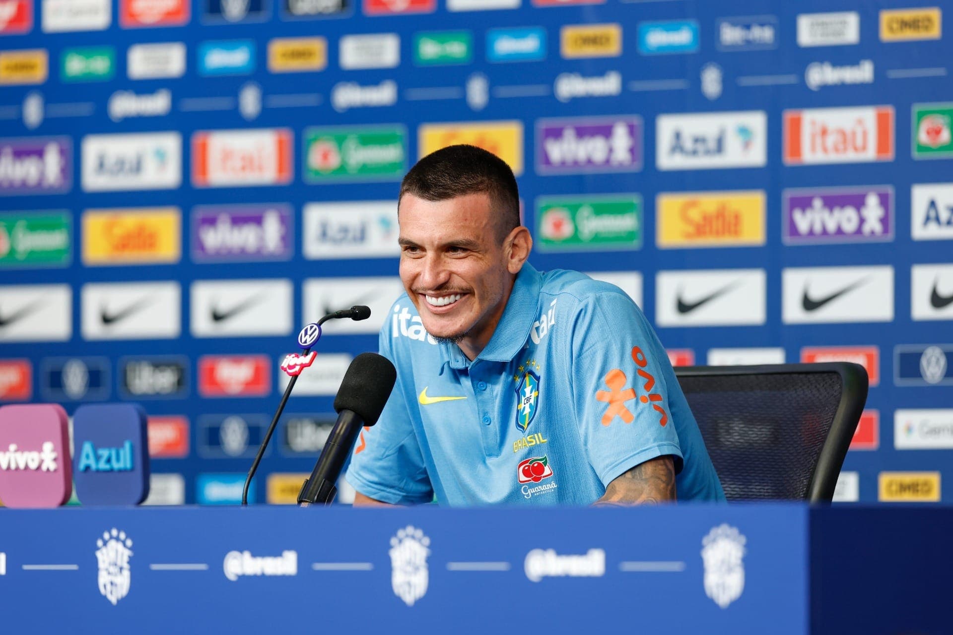 Ibañez, lateral-direito da Seleção Brasileira