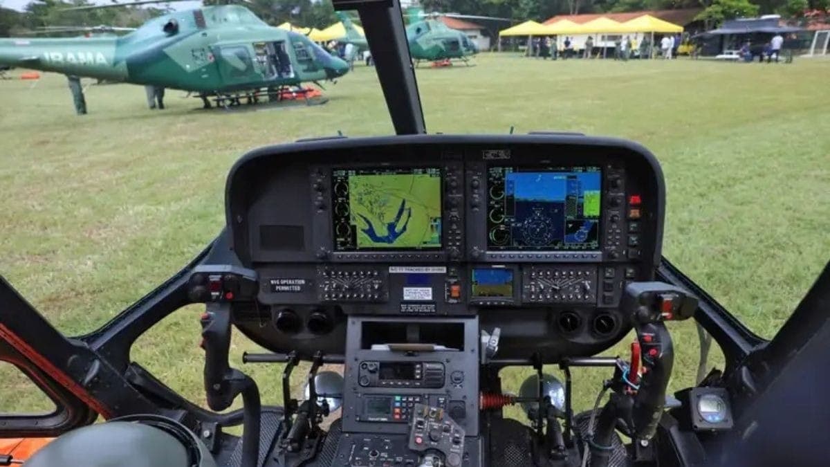 Imagem ilustrativa de helicóptero